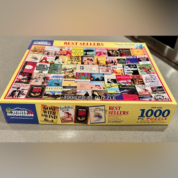 Best Sellers Puzzle (1000 piece) - Picture 2 of 5
